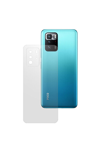 SILKASE Ματ μεμβράνη πλάτης για Xiaomi Poco X3 GT, προστασία πλάτης, σιλικόνη