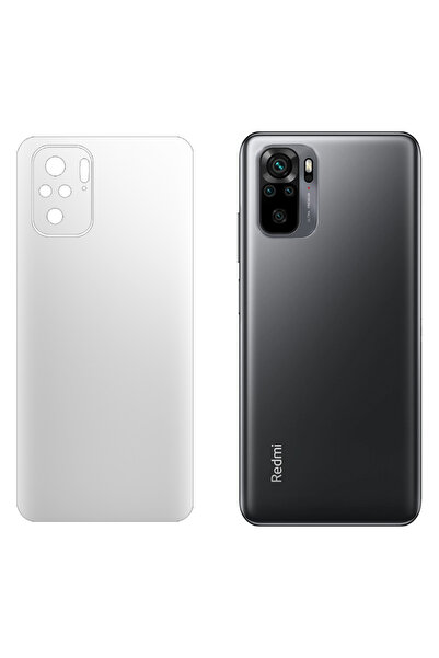 SILKASE Folie spate mata pentru Xiaomi Redmi Note 10, protectie spate, silicon