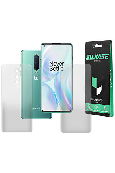 SILKASE Set 2 folii mate pentru OnePlus 8, protectie telefon, silicon