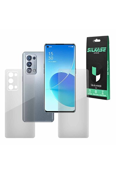 SILKASE Set of 2 foils for Oppo Reno6 Pro Plus 5G, phone protection, silicone