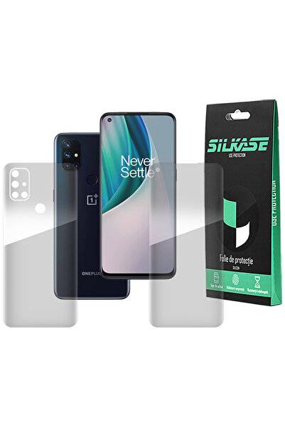 SILKASE Set 2 folii pentru OnePlus Nord N10 5G, protectie telefon, silicon