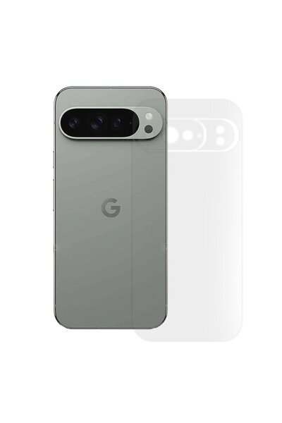 SILKASE Folie spate mata pentru Google Pixel 9 Pro, protectie spate, silicon