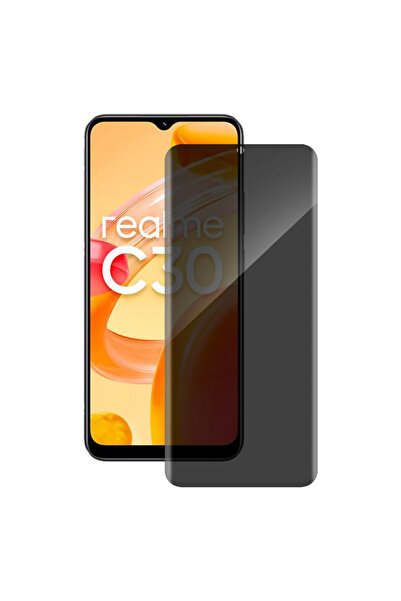 SILKASE Φιλμ ιδιωτικότητας για Realme C30, προστατευτικό οθόνης, σιλικόνης