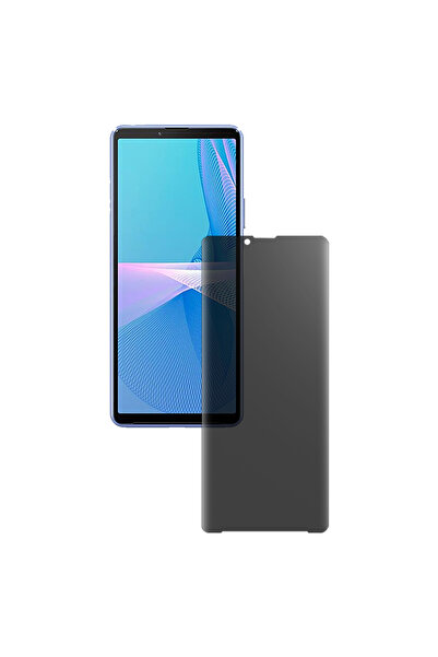SILKASE Ματ μεμβράνη ιδιωτικότητας για Sony Xperia 10 III, προστατευτικό οθόν...