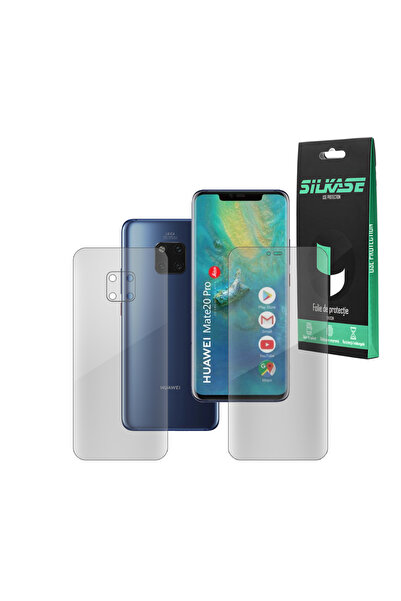 SILKASE Set 2 folii pentru Huawei Mate 20 Pro, protectie telefon, silicon