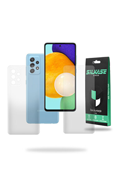 SILKASE Set of 2 foils for Samsung A52s, phone protection, silicone