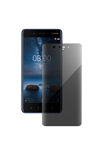 SILKASE Μεμβράνη ιδιωτικότητας για Nokia 8, προστατευτικό οθόνης, σιλικόνη