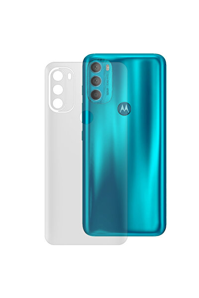 SILKASE Folie spate mata pentru Motorola Moto G71 5G, protectie spate, silicon