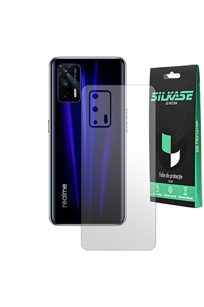SILKASE Folie spate mata pentru Realme GT 5G, protectie spate, silicon