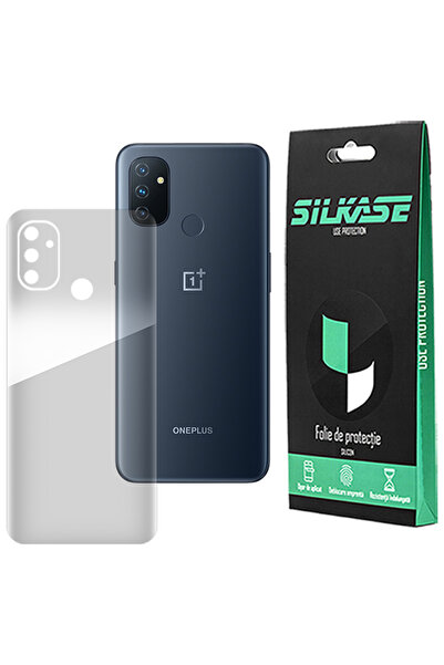 SILKASE Folie spate pentru OnePlus Nord N100, protectie spate, silicon