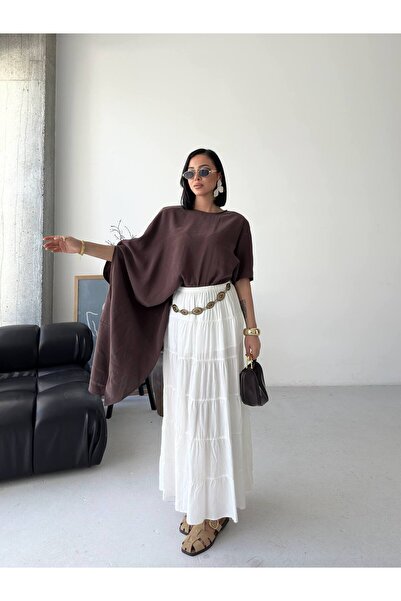 ZF BUTİK Bluză modernă de damă cu mâneci tip pelerină