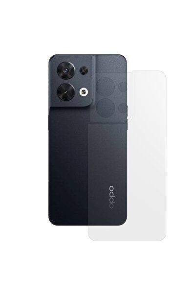 SILKASE Ματ μεμβράνη πλάτης για Oppo Reno8 5G, προστασία πλάτης, σιλικόνη