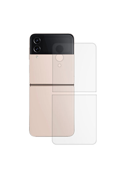 SILKASE Matte back film for Samsung Galaxy Flip 4, back protection, silicone