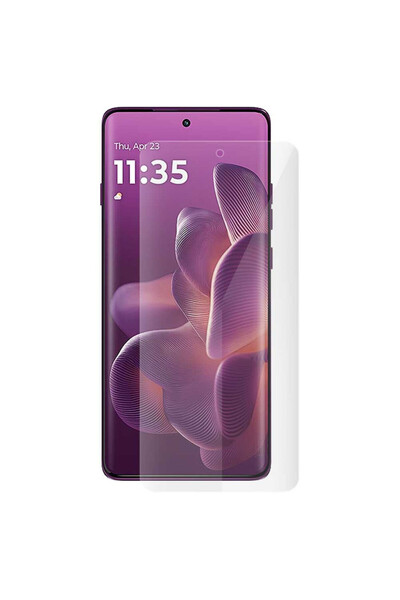 SILKASE Folie pentru Motorola Edge 60 Pro, protectie ecran, silicon