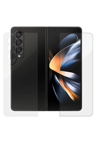 SILKASE Set 2 folii pentru Samsung Galaxy Fold 4, protectie telefon, silicon