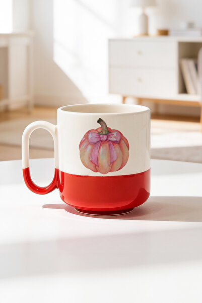 BB TRADE Pumpkin Design Ceramic Printed Pro Mug 330ml