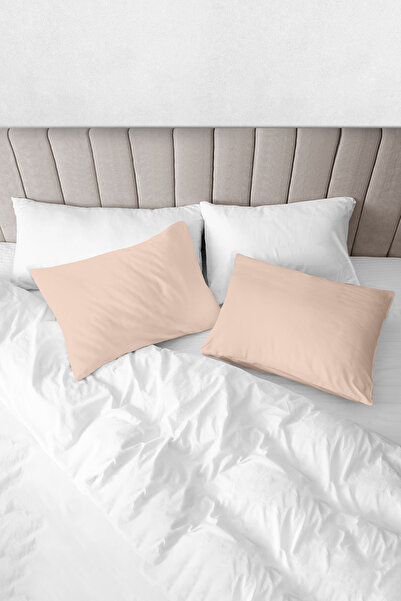 Monolisse 100% Organic Cotton Akfil Pillowcase Set of 2 - 50X70 cm Skin Color