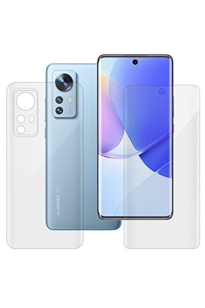 SILKASE Set of 2 foils for Xiaomi 12X, phone protection, silicone