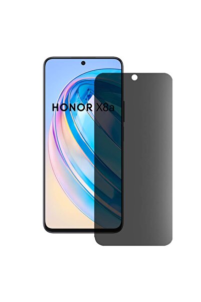 SILKASE Matte privacy film for Honor X8a, screen protector, silicone
