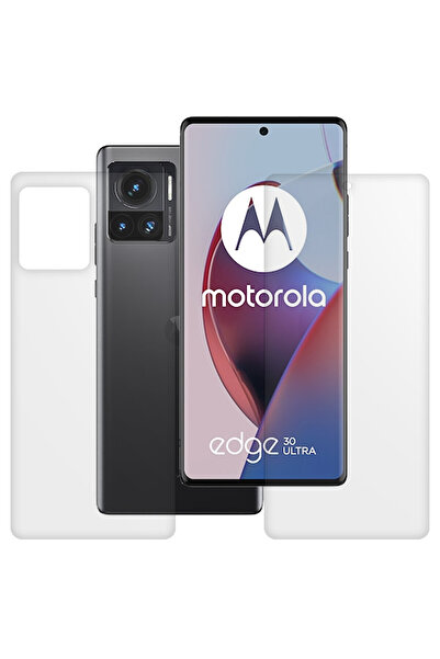 SILKASE Set of 2 matte films for Motorola Edge 30 Ultra, phone protection, si...