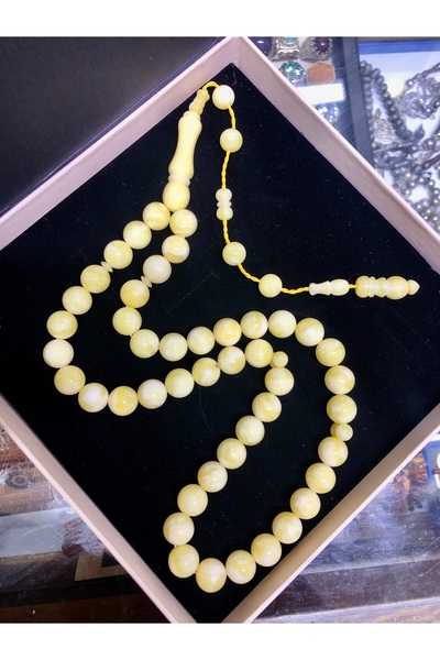 Black Sea Port سبحة خرز بيروت كهربيار 51 حبة