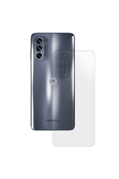 SILKASE Ματ μεμβράνη πλάτης για Motorola Moto G62 5G, προστασία πλάτης, σιλικόνη