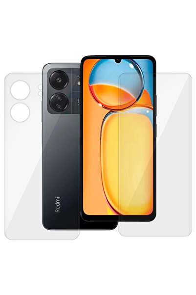 SILKASE Set 2 folii pentru Xiaomi Redmi 13C, protectie telefon, silicon