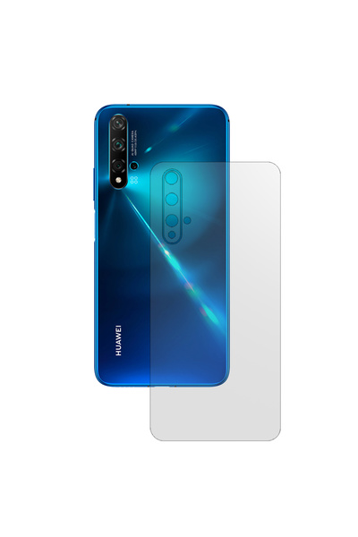 SILKASE Ματ μεμβράνη πλάτης για Huawei Nova 5T, προστασία πλάτης, σιλικόνη