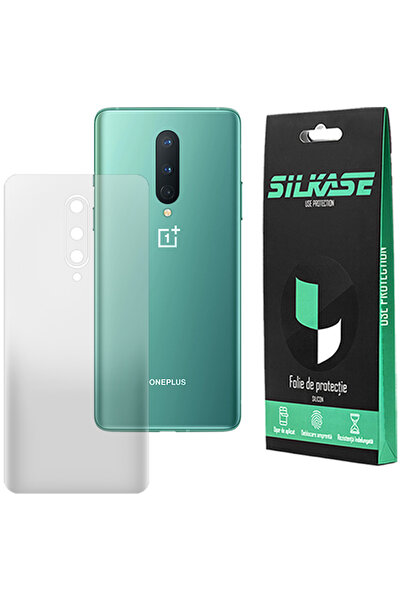 SILKASE Folie spate mata pentru OnePlus 8, protectie spate, silicon