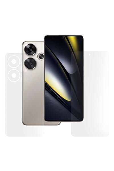 SILKASE Σετ 2 ματ προστατευτικών μεμβρανών για Xiaomi Poco F6, προστασία τηλε...