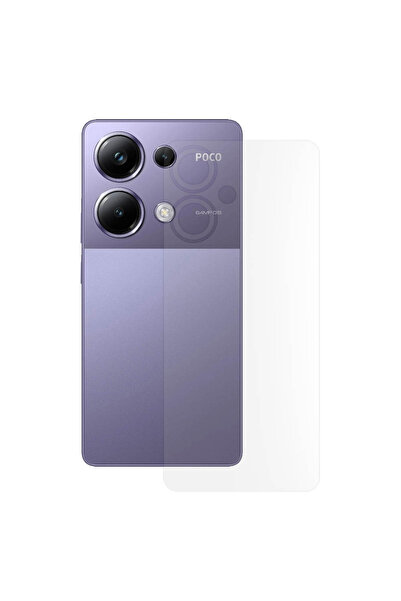 SILKASE Ματ μεμβράνη πλάτης για Xiaomi Poco M6 Plus, προστασία πλάτης, σιλικόνη