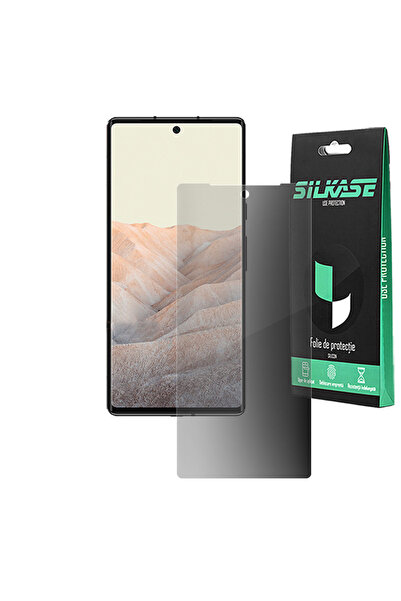 SILKASE Folie privacy pentru Google Pixel 6 Pro, protectie ecran, silicon