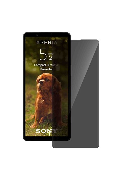SILKASE Φιλμ ιδιωτικότητας για Sony Xperia 5 V, προστατευτικό οθόνης, σιλικόνης