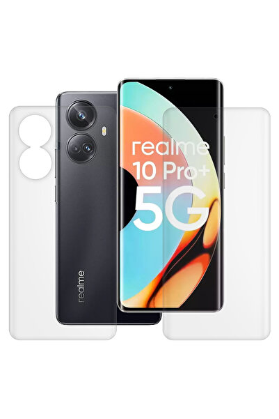 SILKASE Set 2 folii mate pentru Realme 10 Pro Plus, protectie telefon, silicon