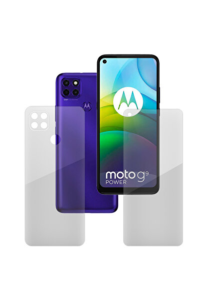 SILKASE Комплект от 2 защитни фолиа за MOTOROLA Moto G9 Power, за защита на т...