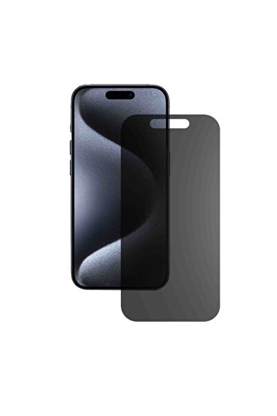 SILKASE Matte privacy film for Apple iPhone 15 Pro Max, screen protector, sil...