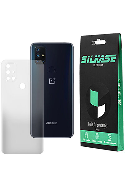 SILKASE Folie spate mata pentru OnePlus Nord N10, protectie spate, silicon