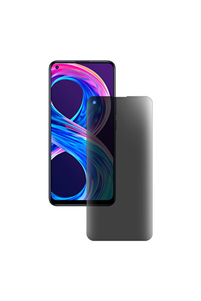 SILKASE Ματ μεμβράνη ιδιωτικότητας για Realme 8, προστατευτικό οθόνης, σιλικόνης