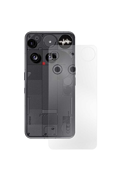 SILKASE Folie spate mata pentru NothingPhone(3), protectie spate, silicon