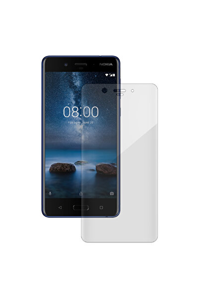 SILKASE Folie pentru Nokia 8, protectie ecran, silicon