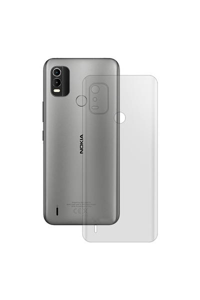 SILKASE Matte back cover for Nokia C21 Plus, silicone protection