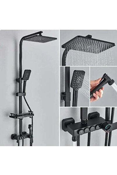 Promagg Coloană de duș cu termostat, 4 funcții pentru confort și siguranță