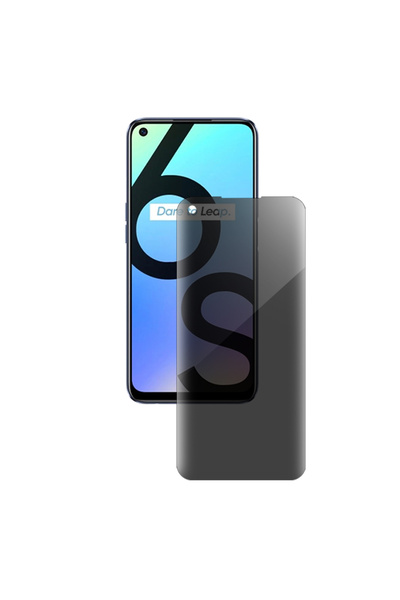 SILKASE Φιλμ ιδιωτικότητας για Realme 6i, προστατευτικό οθόνης, σιλικόνης