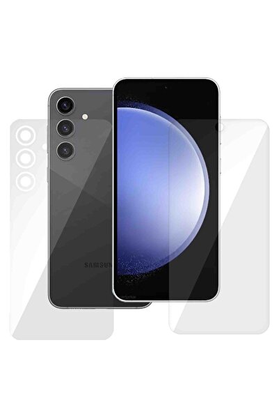 SILKASE Σετ 2 προστατευτικών μεμβρανών για Samsung Galaxy S23 FE, προστασία τ...