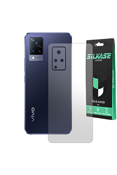 SILKASE Matte back film for Vivo V21, back protection, silicone