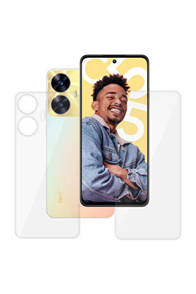 SILKASE Σετ 2 προστατευτικών μεμβρανών για Realme C55, προστασία τηλεφώνου, σ...