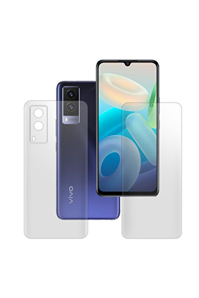 SILKASE Set of 2 matte films for vivo Y71t, phone protection, silicone