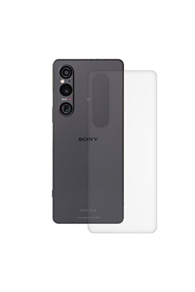 SILKASE Matte back film for Sony Xperia 1 V, back protection, silicone