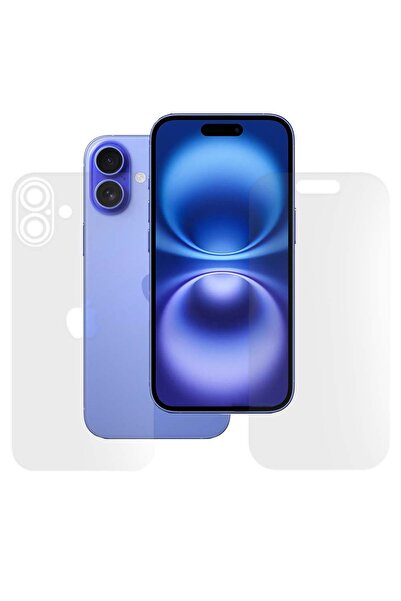 SILKASE Σετ 2 ματ προστατευτικών μεμβρανών για Apple iPhone 16 Plus, προστασί...