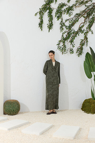 Aker Khaki Bell Skirt